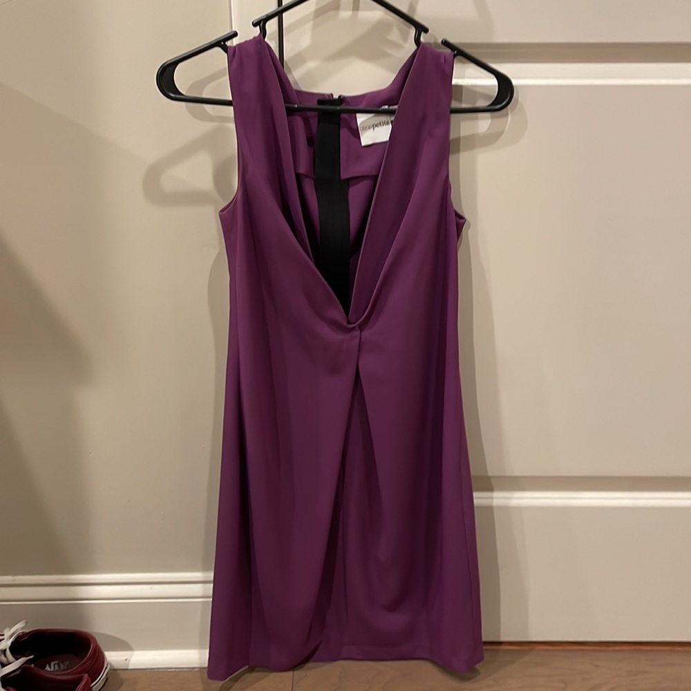 ASOS PETITE V neck dress